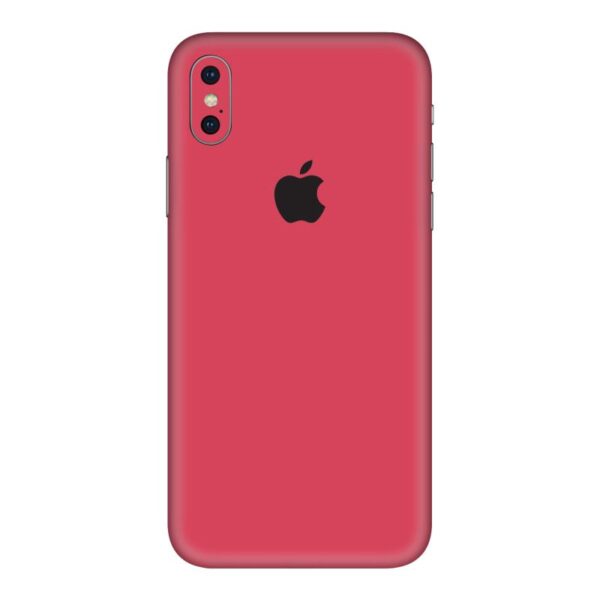 iPhone XS Skins & Wrap - Feather Cherry