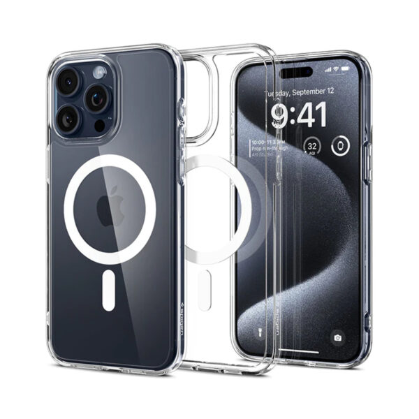 Original Spigen iPhone 15 Pro Max Case Ultra Hybrid MagSafe Compatible